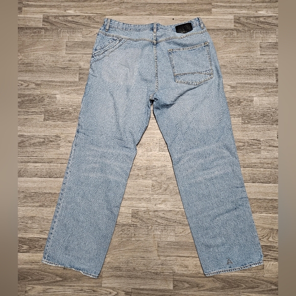 New Vintage Y2K G-Unit Light Blue Jeans Baggy 38x34 Hip-hop Heavyweight 50 Cent - Picture 1 of 13